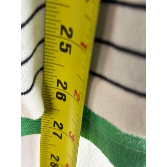 Diane Von Furstenberg Orange & Multicolor Striped Crewneck Tank Dress Size S - Picture 6 of 8